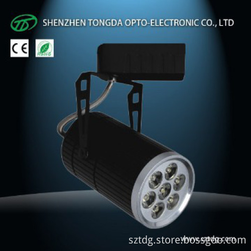 3w 5w 7w 9w 12w 15w 18w LED Track spot light 2 or 3 phase 30-120degree